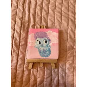 original painting of bibble from barbie